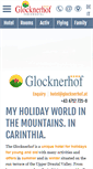 Mobile Screenshot of glocknerhof.com